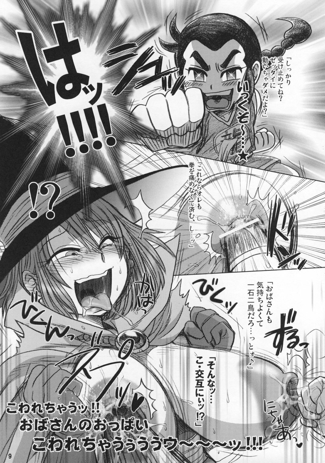 (C73) [Esecool (BOSS Chin)] Midori no Oba-san (Dragon Quest III) page 8 preview