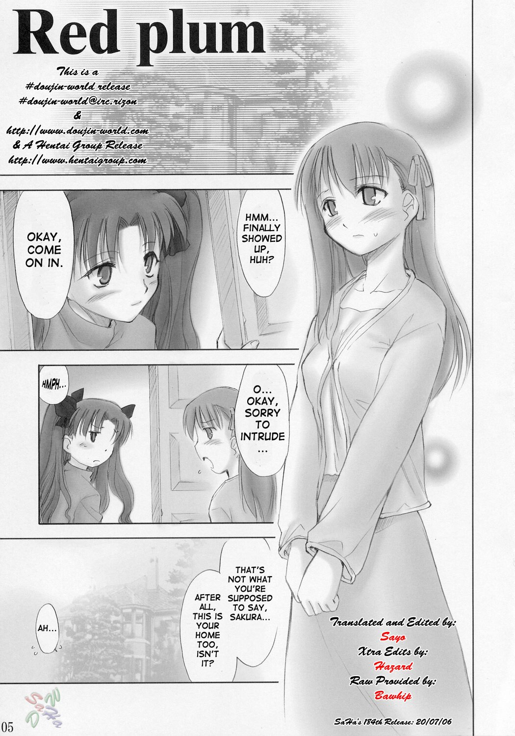 Red Plum (Fate/stay night) [English] [SaHa] page 4 preview