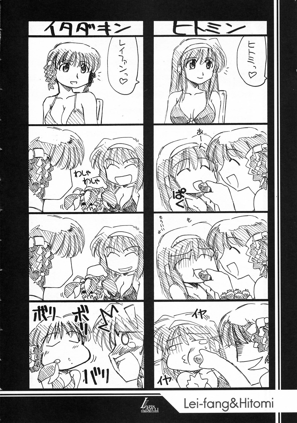 (C63) [UA Daisakusen (Harada Shoutarou)] Ruridou Gahou CODE:19 (Dead or Alive) page 8 preview