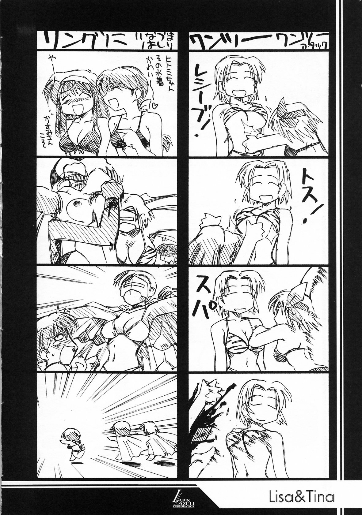 (C63) [UA Daisakusen (Harada Shoutarou)] Ruridou Gahou CODE:19 (Dead or Alive) page 10 preview