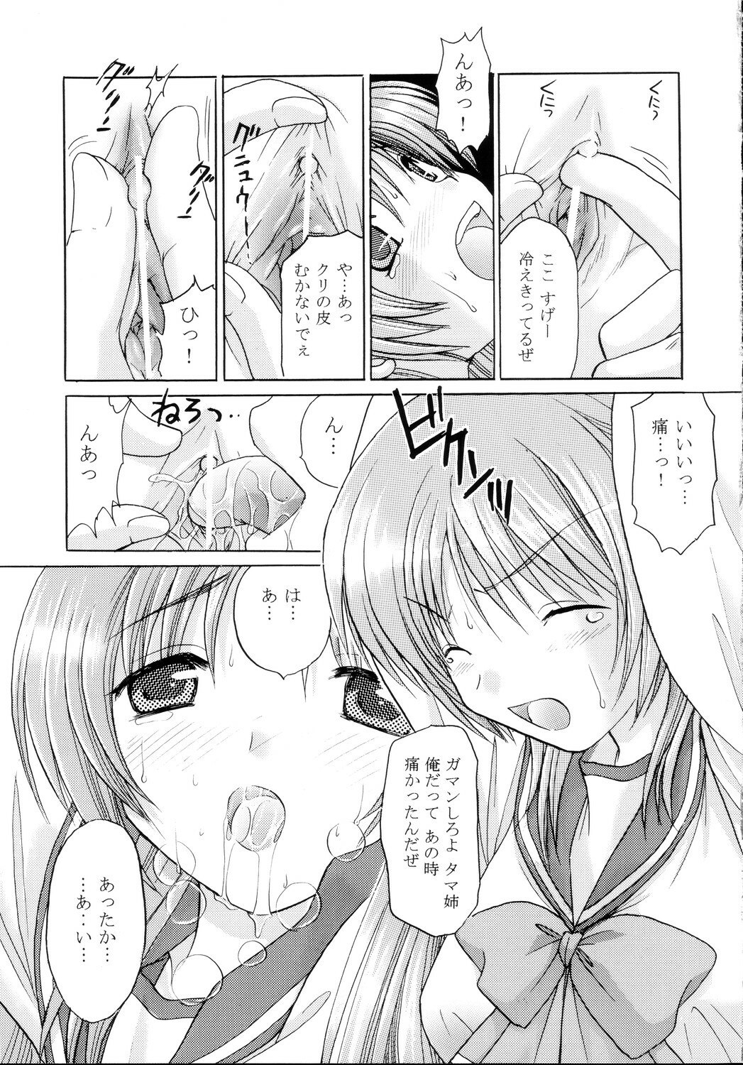 (C69) [Tom Tom (Yuzupon)] To Heart2 Zettai Zetsumei Tama-nee Ryoujoku-hen (To Heart2) page 9 preview