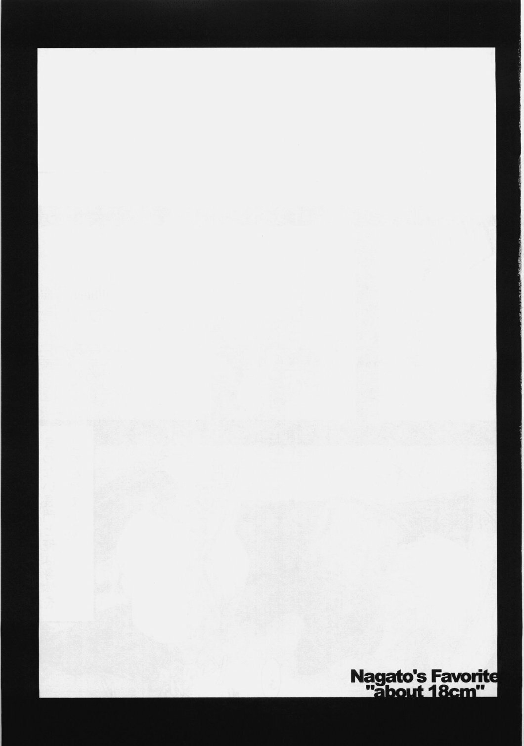 [Nilitsu Haihan (Nilitsu)] Nagato's Favorite ''about 18cm'' (Suzumiya Haruhi no Yuutsu) page 2 preview