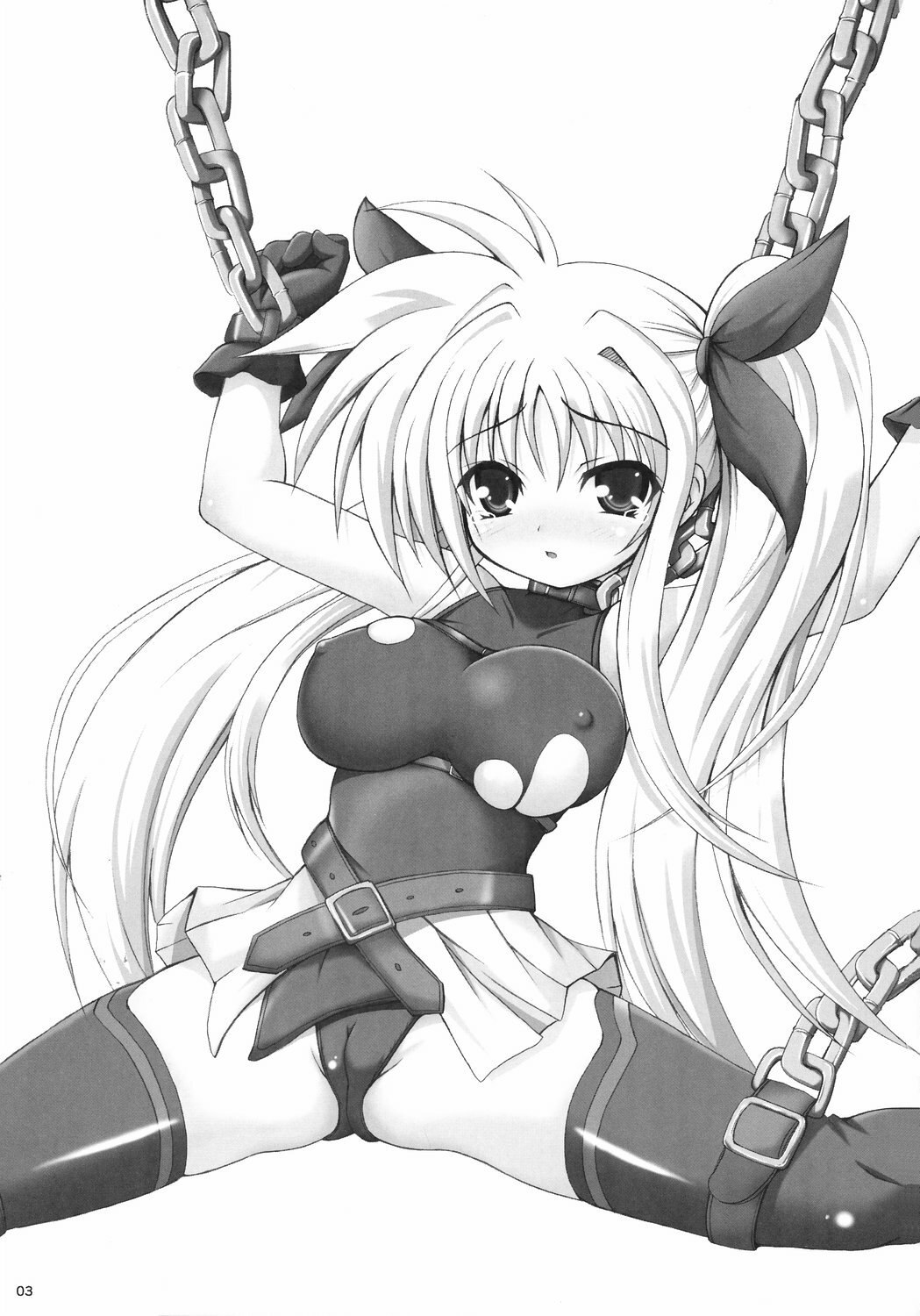 (C73) [Kurubushi-kai (Dowarukofu)] Dekkaku Natte mo Trauma Darake (Mahou Shoujo Lyrical Nanoha) page 2 preview