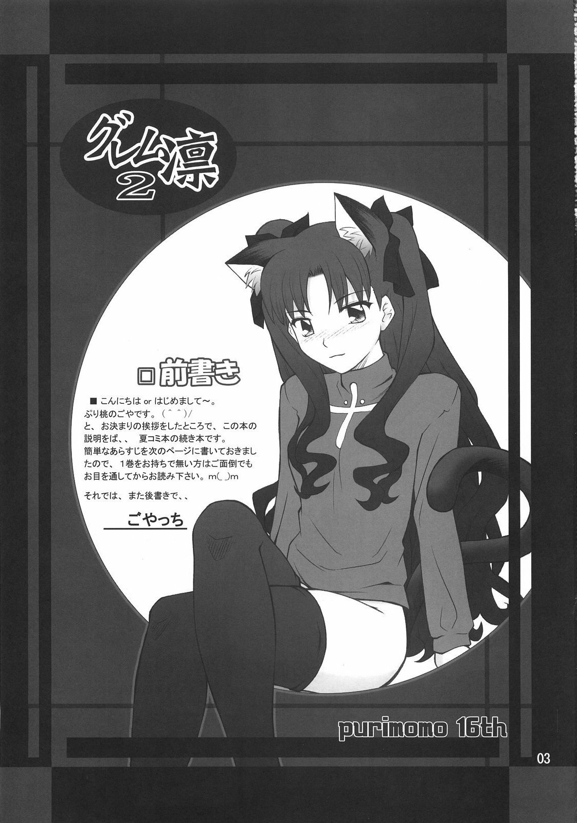 (C73) [PURIMOMO (Goyac)] Grem-Rin 2 (Fate/stay night) page 2 preview
