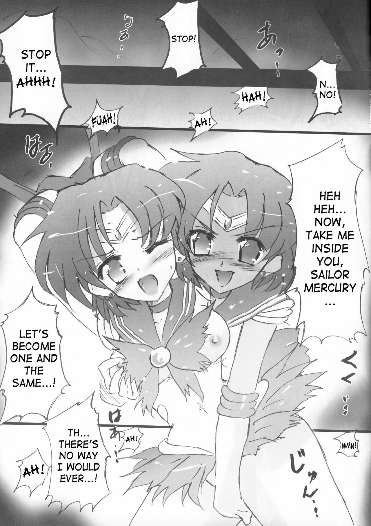 [Uragiri no Doukutsu (Hiro)] Dark Make up (Sailor Moon) [English] [SaHa] page 8 preview