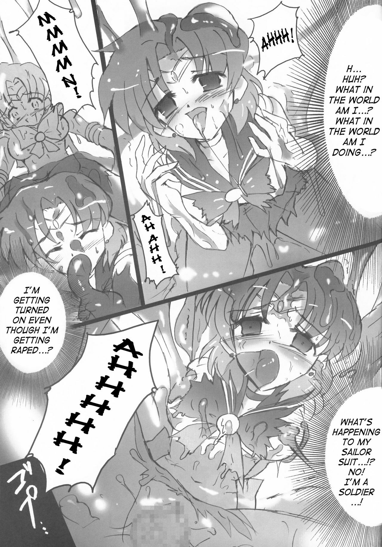 [Uragiri no Doukutsu (Hiro)] Dark Make up (Sailor Moon) [English] [SaHa] page 12 preview