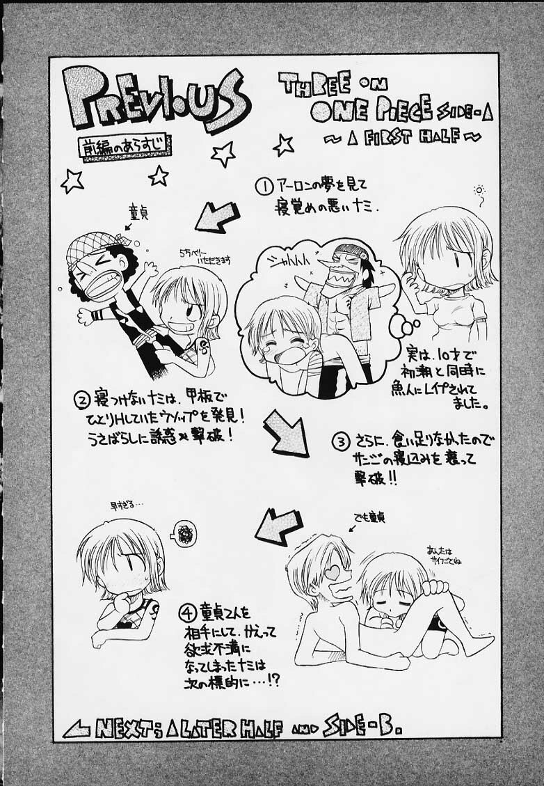 (C59) [Sairo Shuppan (Various)] 1P'S SIDE-B (One Piece) page 3 preview
