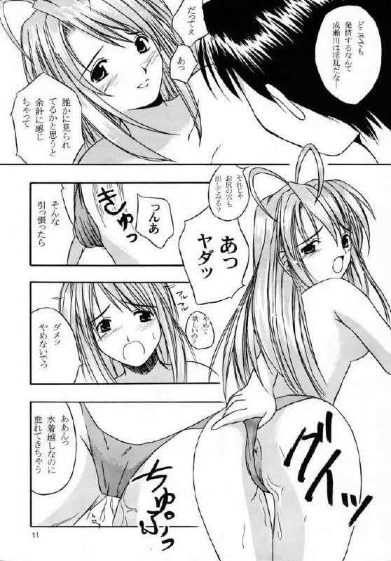 (CR28) [Hikari no Shinden (Koukami Sayana)] EroEro 4 (Love Hina) page 10 preview