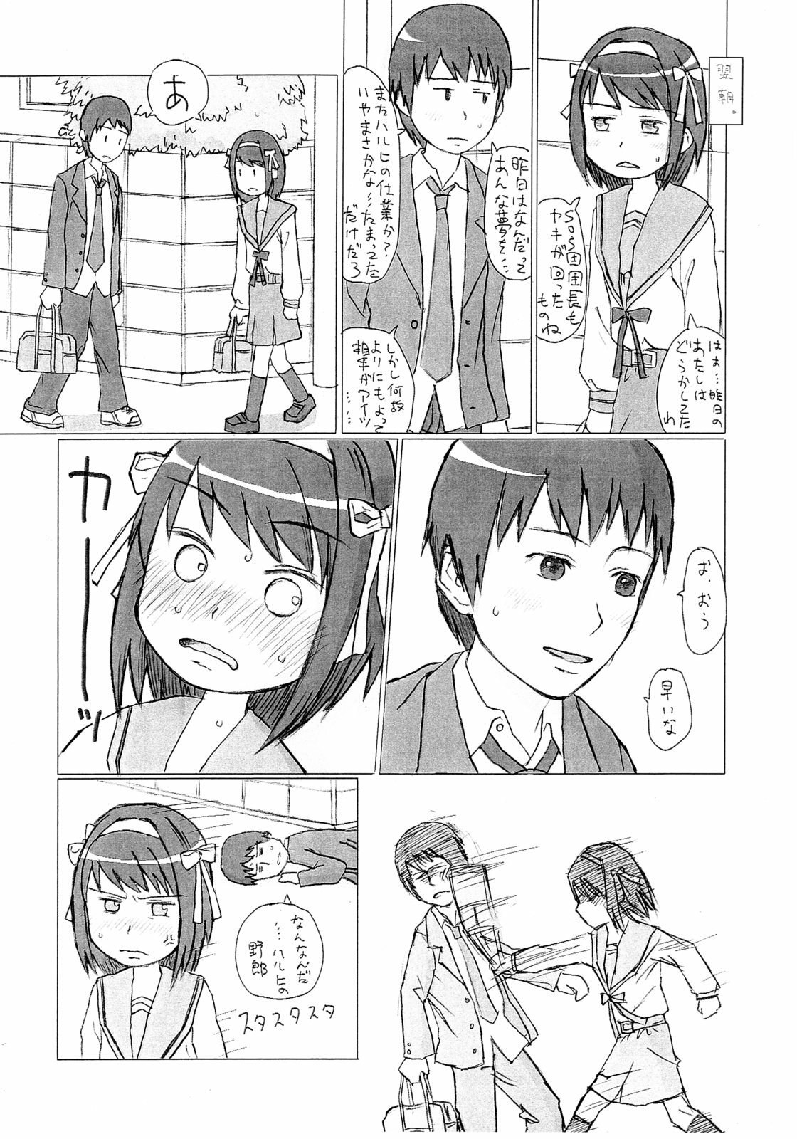 [Figure ni naritai zoku] Yume de aeruyo (The Melancholy of Haruhi Suzumiya) page 10 preview