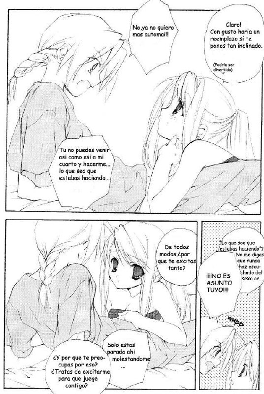 (C65) [Kyougetsutei (Miyashita Miki)] Hagane No XXXX (Fullmetal Alchemist) [Spanish] page 7 preview