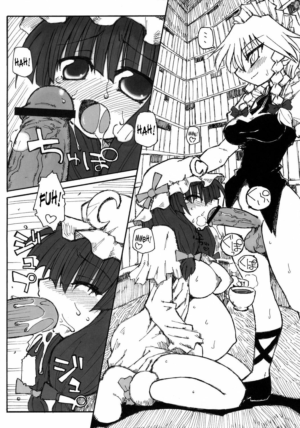 (SC28) [Domestic animals (Murasame Maru)] Seireitsukai no Gogo | Afternoon of The Sorceress (Touhou Project) [English] [SaHa] page 7 preview