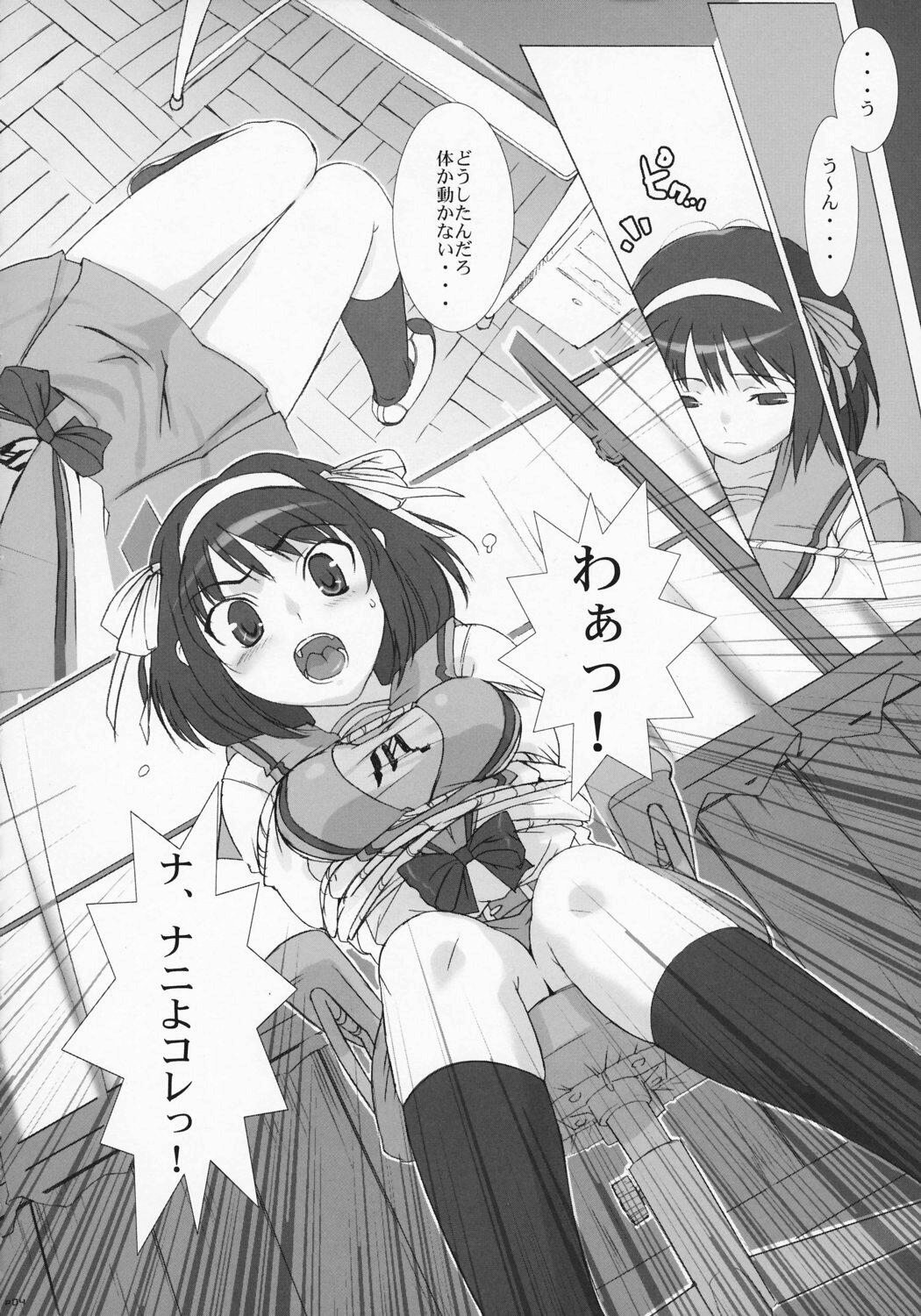 (C70) [Studio Wallaby (Takuji)] “Hinichijoukei.” (The Melancholy of Haruhi Suzumiya) page 3 preview