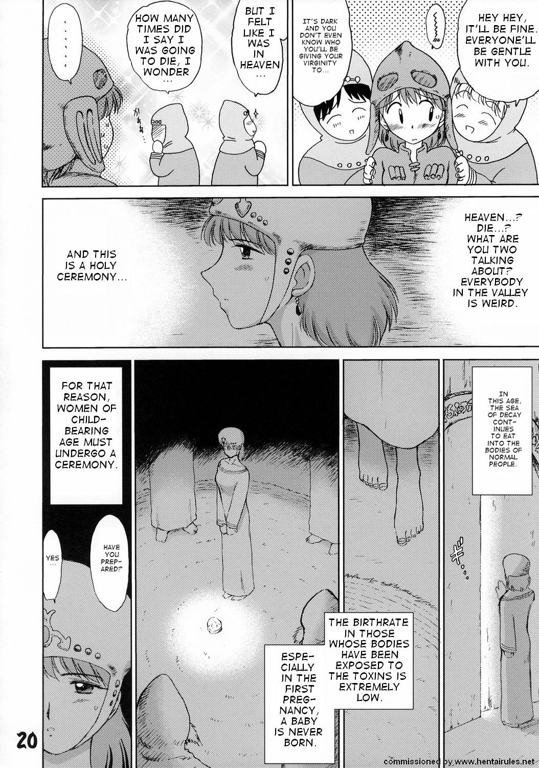 [Kuroinu Juu] Holy Ceremony (Nausicaa of the Valley of the Wind) [English] page 2 preview