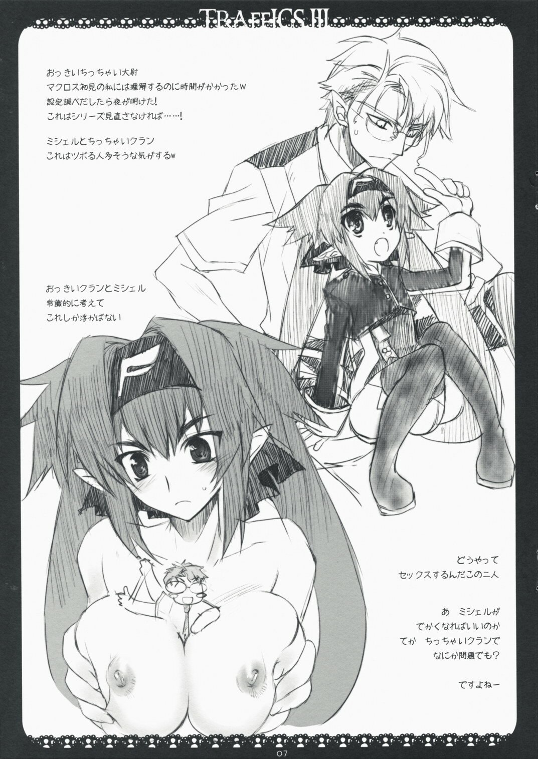 (SC40) [ARESTICA (Ariko Youichi)] TRAFFICS III (Macross Frontier) page 7 preview