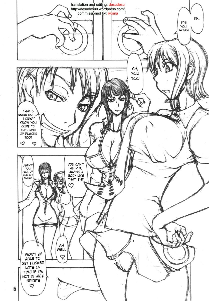 (C71) [Majimadou (Matou)] Momojitatei ni Youkoso!! - Welcome to the MOMOJITATEI!! (One Piece) [English] [desudesu] page 5 preview