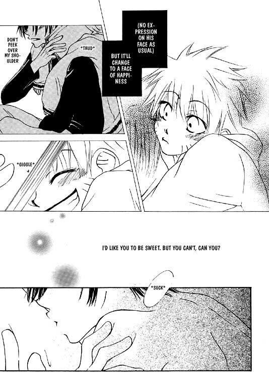 (CCTokyo89) [ANJEY-SS (Amemiya Kazuyuki)] Zettai Anzen Kamisori (Naruto) [English] [Obsession-Yaoirulez] page 4 preview