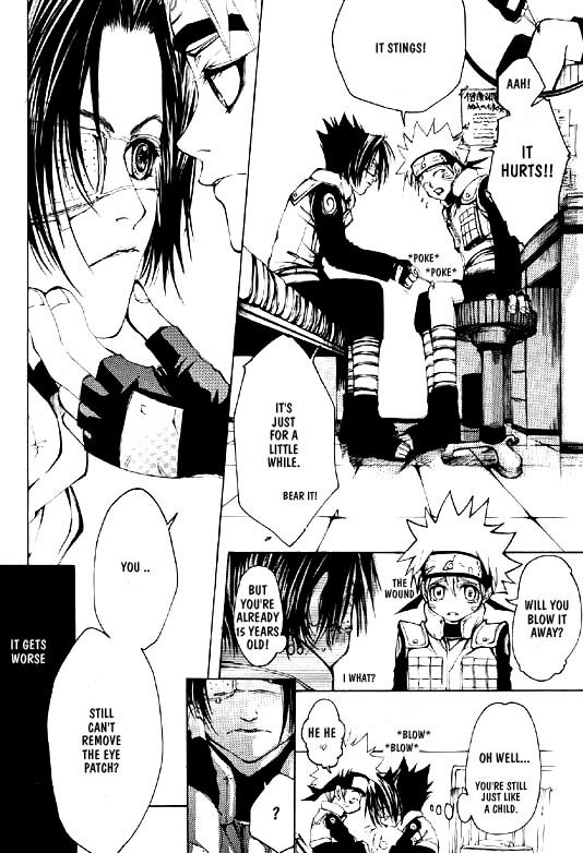 (CCTokyo89) [ANJEY-SS (Amemiya Kazuyuki)] Zettai Anzen Kamisori (Naruto) [English] [Obsession-Yaoirulez] page 10 preview