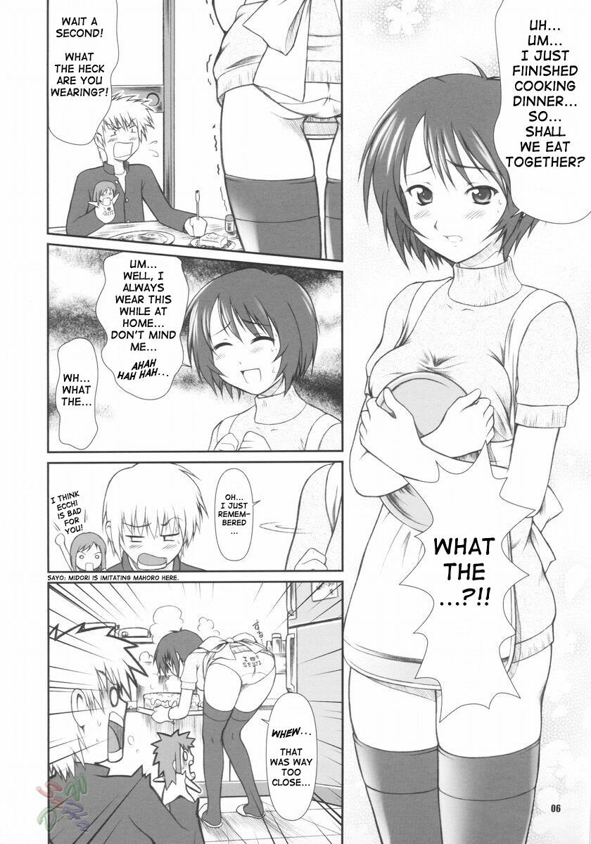 (C66) [OTOGIYA X-9 (Mizuki Haruto)] Takako na Hibi ~Mainichi ga Bonbaie~ (Midori no Hibi) [English] [SaHa] page 6 preview