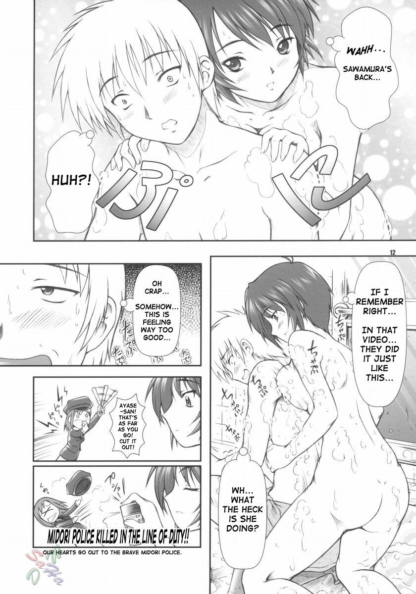 (C66) [OTOGIYA X-9 (Mizuki Haruto)] Takako na Hibi ~Mainichi ga Bonbaie~ (Midori no Hibi) [English] [SaHa] page 12 preview