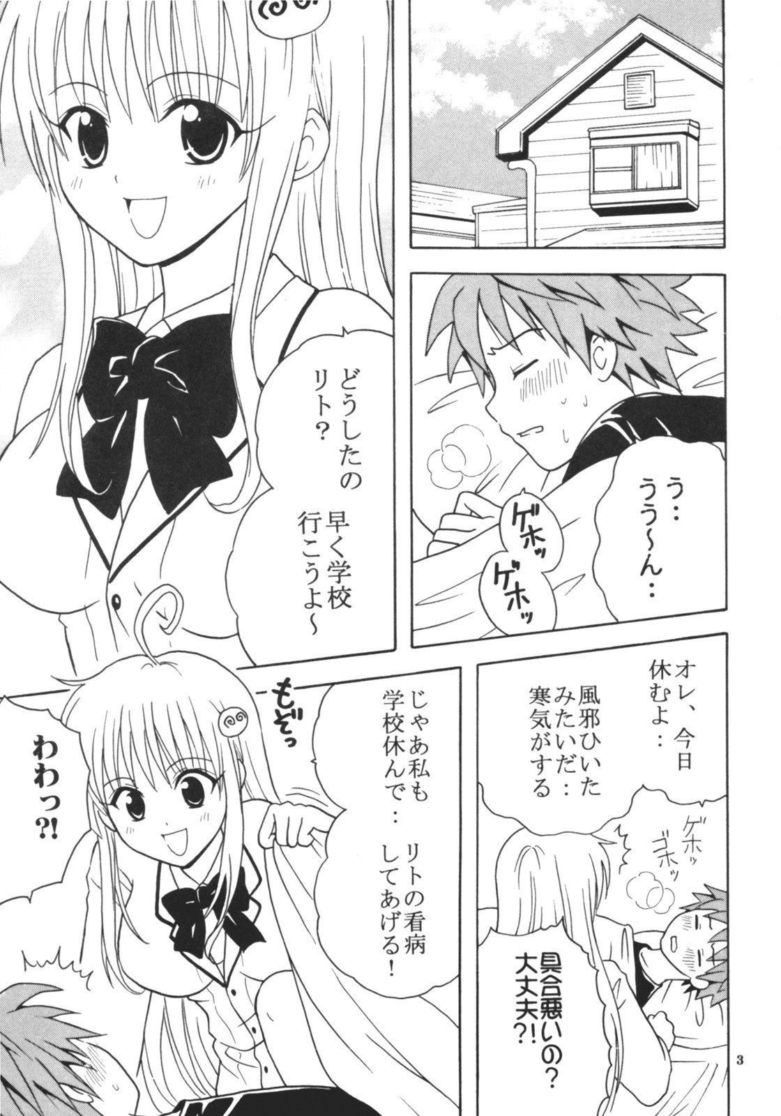 [St. Rio (Kitty, Purin)] TO LOVE Ryu 1 (To LOVE-Ru) page 4 preview