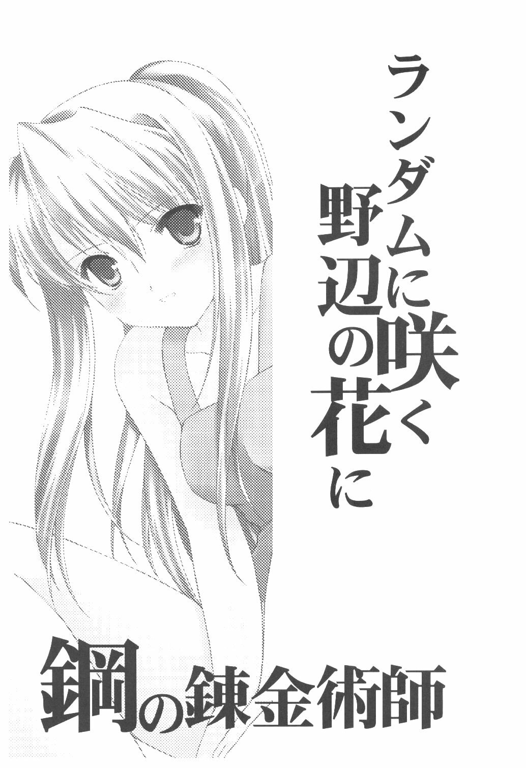(C65) [Aion (Amou Mari)] Random Ni Saku Nobe No Hana Ni (Full Metal Alchemist) page 2 preview