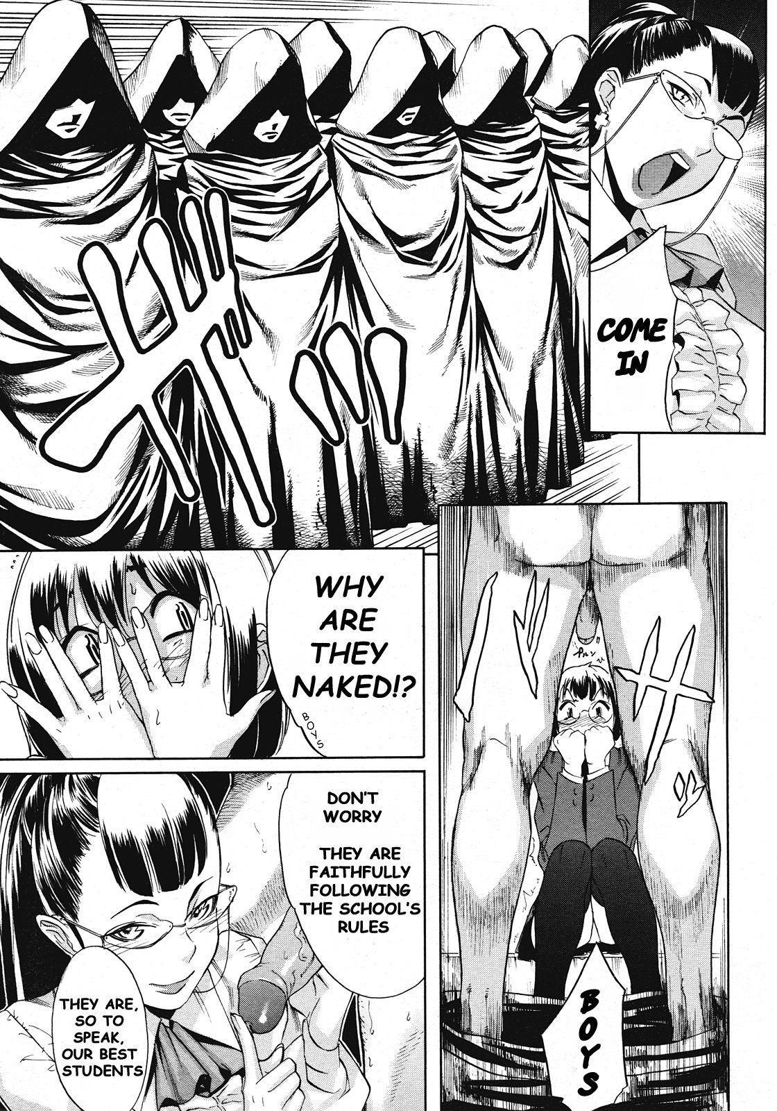 [Koyanagi Royal] Sei Penalty Gakuen "Goku" | School “Prison” for Spiritual Penance (COMIC Megastore 2008-07) [English] [stecaz + sirC] page 7 preview