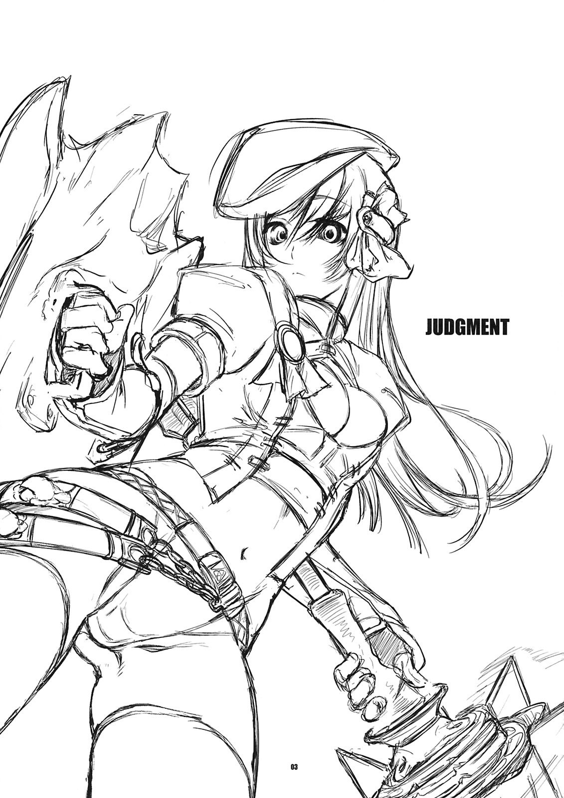 (C74) [Fujiya Honten (Thomas)] JUDGMENT (Monster Hunter) page 2 preview