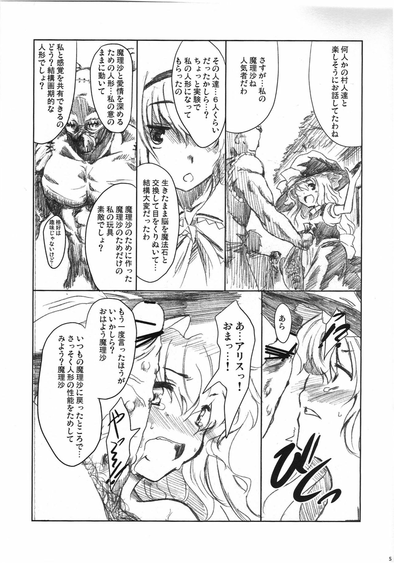 (C72) [Yumemi Gokochi (Mikage Baku)] Marisa no Ecchi na Hon (Touhou Project) page 5 preview