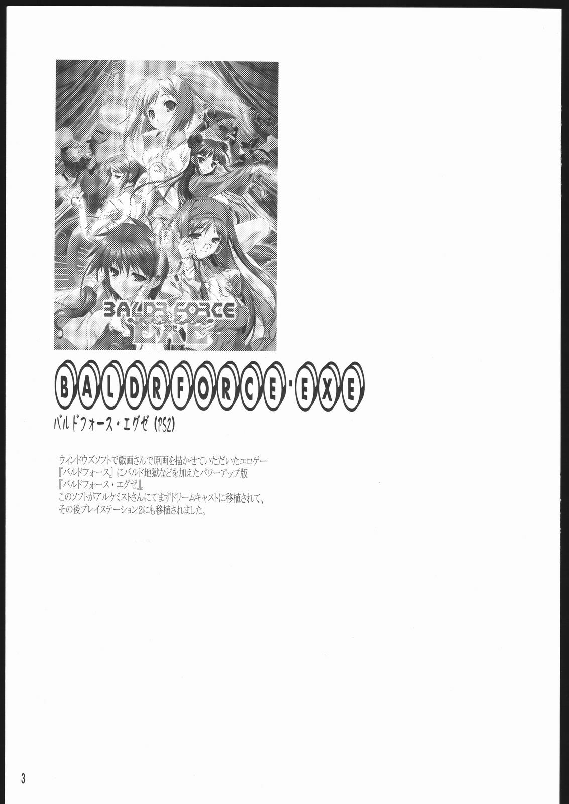 (C69) [American Kenpou (Kikuchi Seiji)] Oshigoto Kanren no Hon (Duel Savior, Baldr Force EXE) page 4 preview