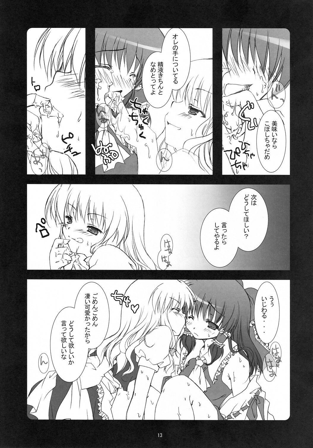 [Gema] Kusuri Wonondara Haechatta ( Touhou Project ) page 12 preview