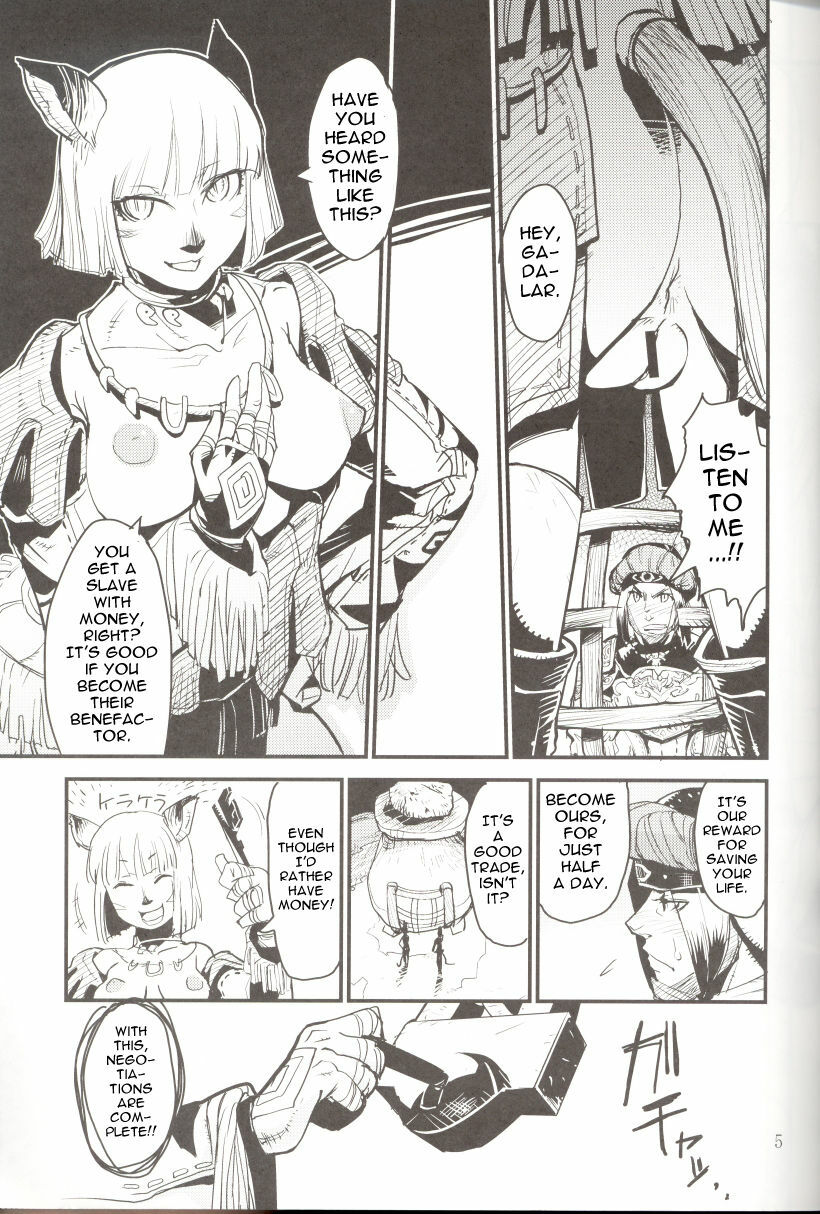 (C71) [Kuroshiki (Kurohiko)] Kuroshiki Vol. 5 (Final Fantasy XI) [English] [0405] page 5 preview