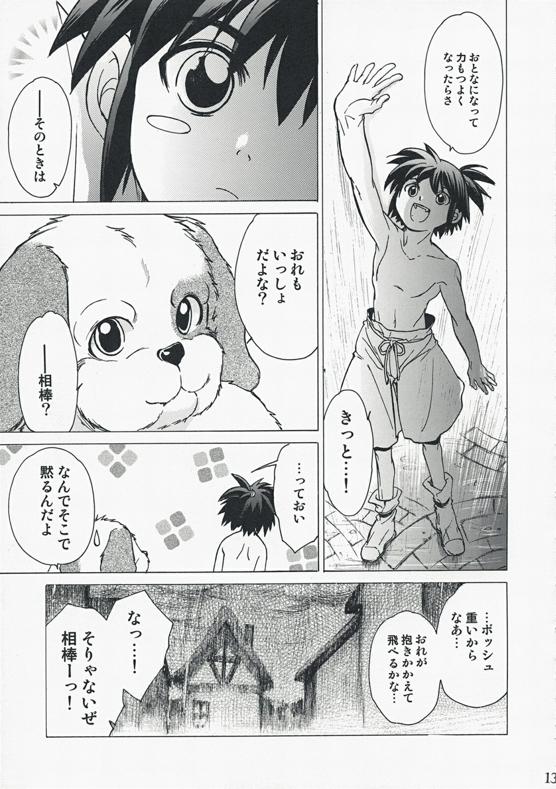 (C73) [Toko-ya (HEIZO, Kitoen)] Yasashii Uta 2 (Breath of Fire II) page 12 preview