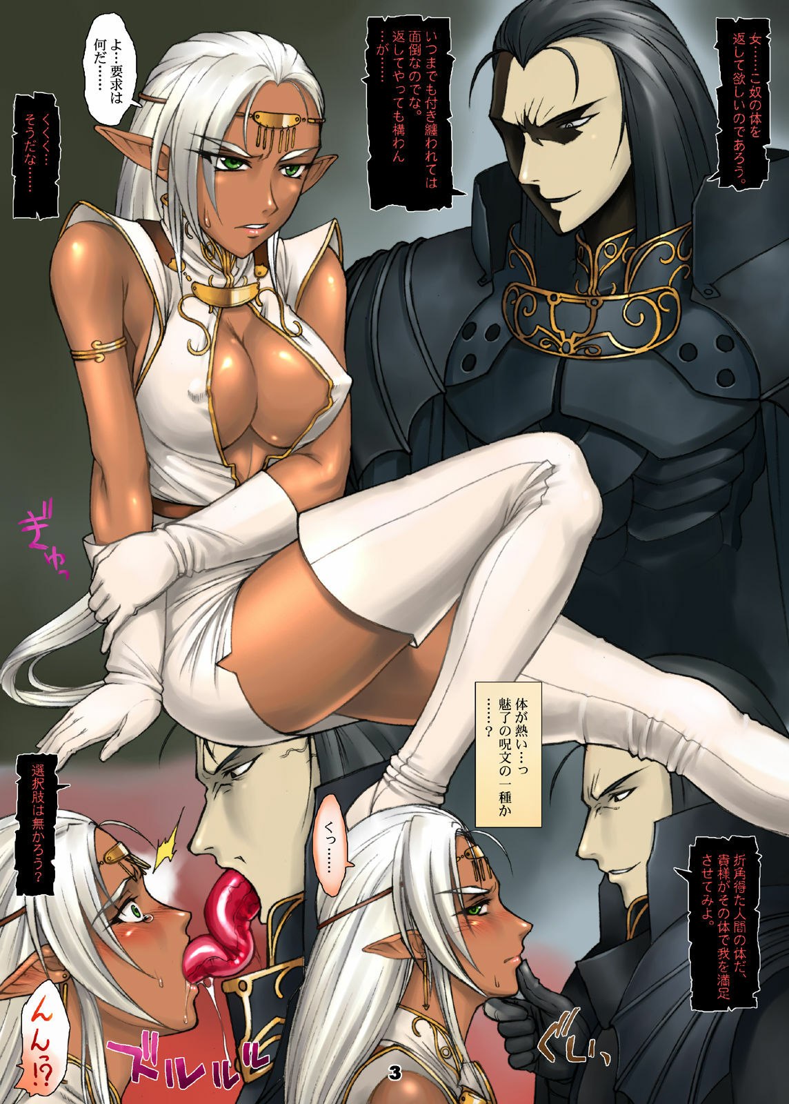 [Nagaredamaya (BANG-YOU)] Piropon (Record of Lodoss War) [Digital] page 3 preview