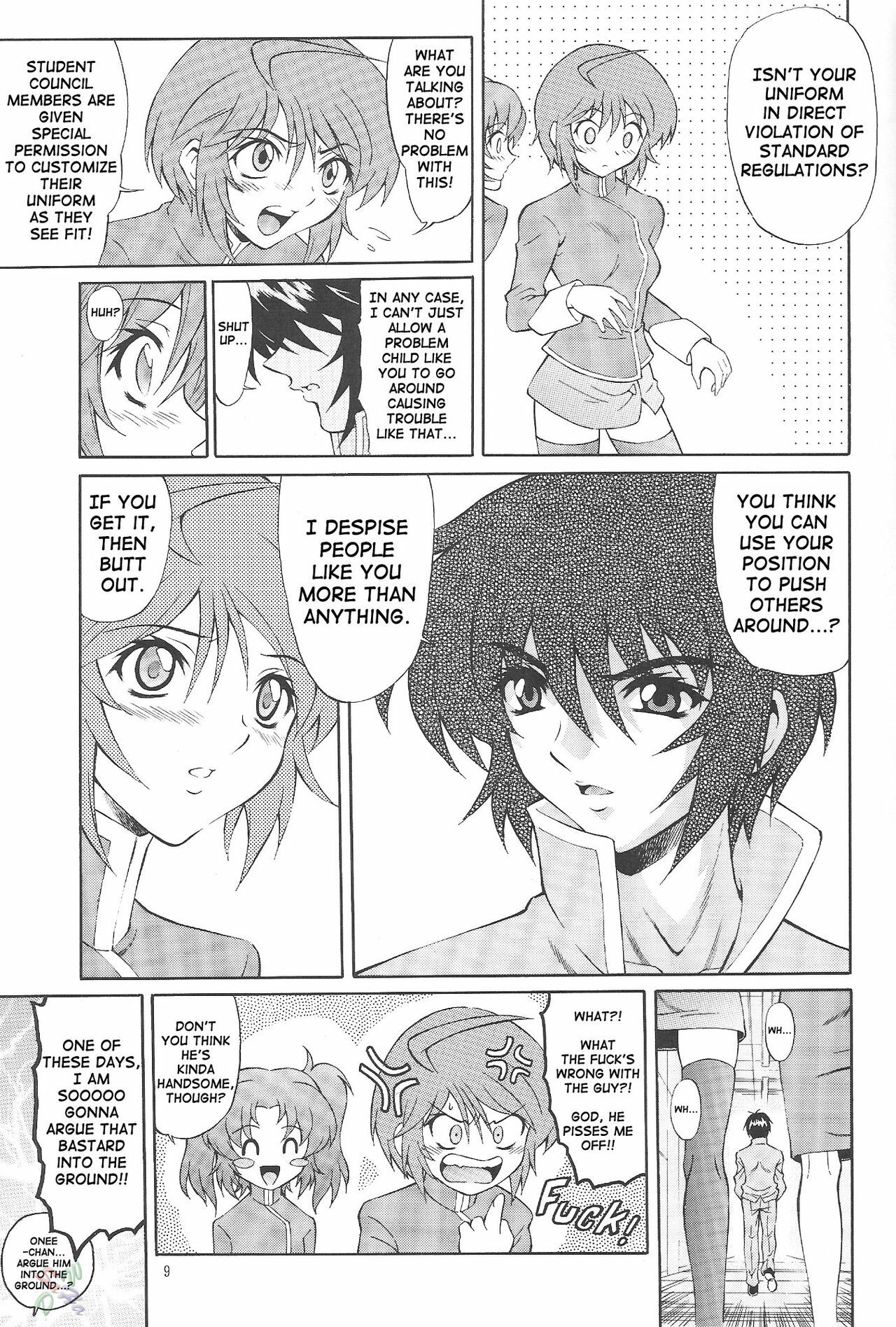 (C68) [GUST (Harukaze Soyogu)] Burning!! 0 (Mobile Suit Gundam SEED DESTINY) [English] [SaHa] page 8 preview