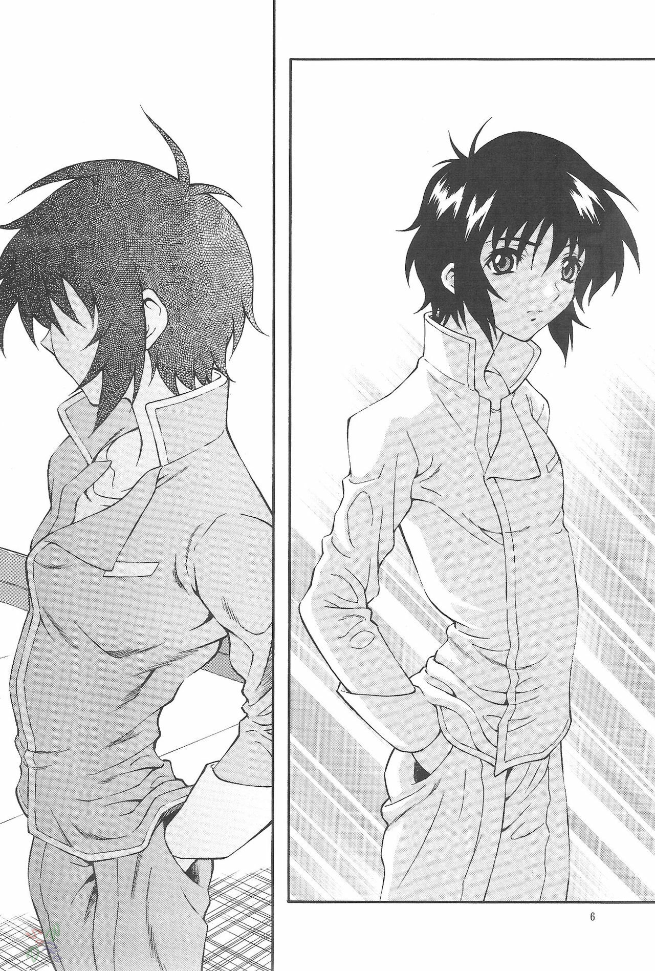 (C68) [GUST (Harukaze Soyogu)] Burning!! 0 (Mobile Suit Gundam SEED DESTINY) [English] [SaHa] page 5 preview