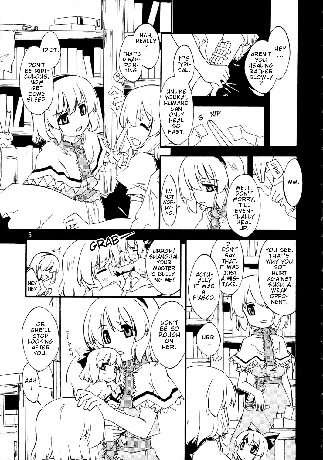 (Kouroumu 2) [PERSONAL COLOR (Sakuraba Yuuki)] Ningyoutsukai to Shirokuroma | The Puppeteer and the White-Black Witch (Touhou Project) [English] page 4 preview