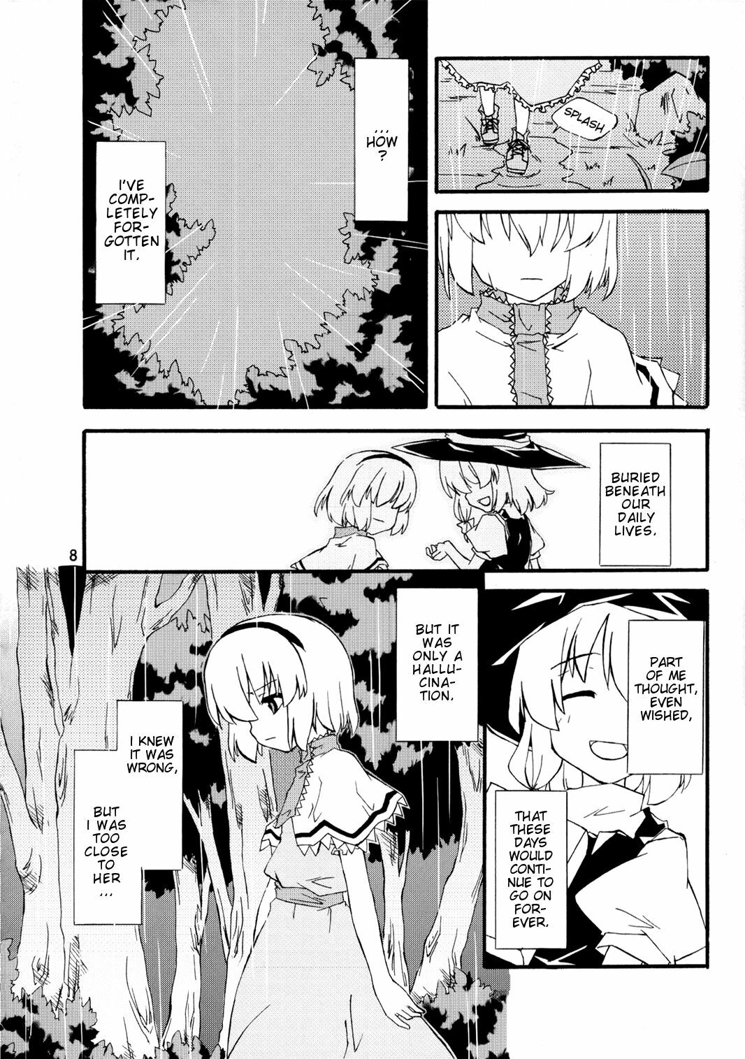 (Kouroumu 2) [PERSONAL COLOR (Sakuraba Yuuki)] Ningyoutsukai to Shirokuroma | The Puppeteer and the White-Black Witch (Touhou Project) [English] page 7 preview