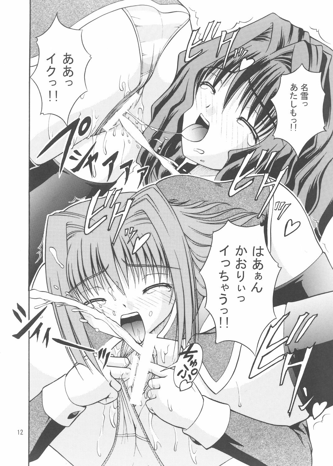 (C71) [Juicy Fruits (Satomi Hidefumi)] snow drop (Kanon) page 11 preview