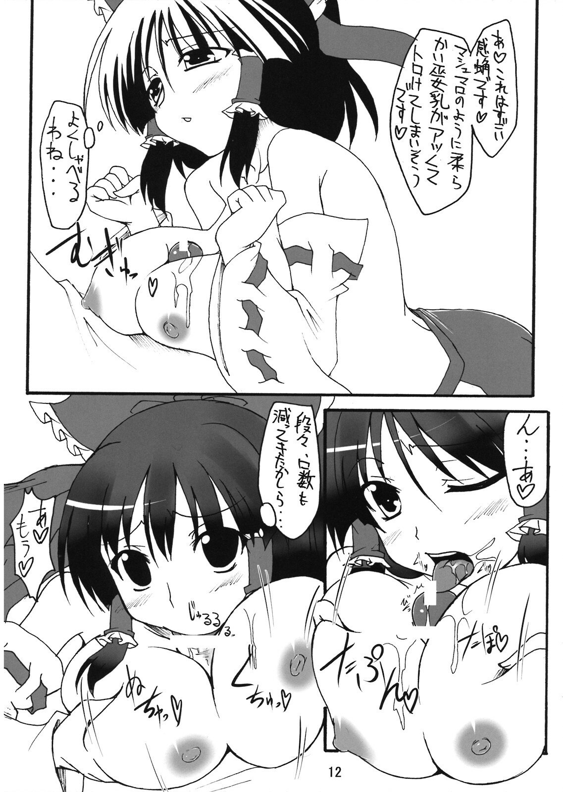 (C74) [Amadeus no Isan (Fujihara Shu, Aoba Shou)] Tengu no Kansatsu Nikki (Touhou Project) page 12 preview