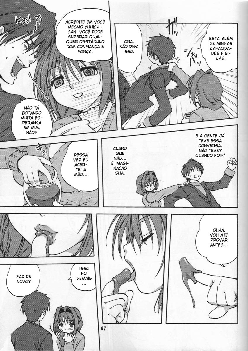 (C72) [Mitarashi Club (Mitarashi Kousei)] Akiko-san to Issho (Kanon) [Portuguese-BR] [BartSSJ] page 6 preview