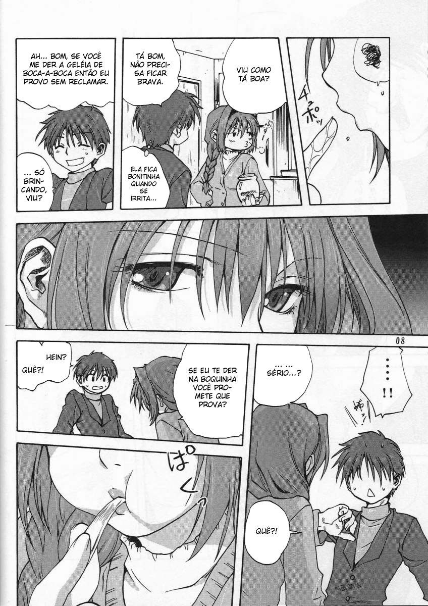 (C72) [Mitarashi Club (Mitarashi Kousei)] Akiko-san to Issho (Kanon) [Portuguese-BR] [BartSSJ] page 7 preview