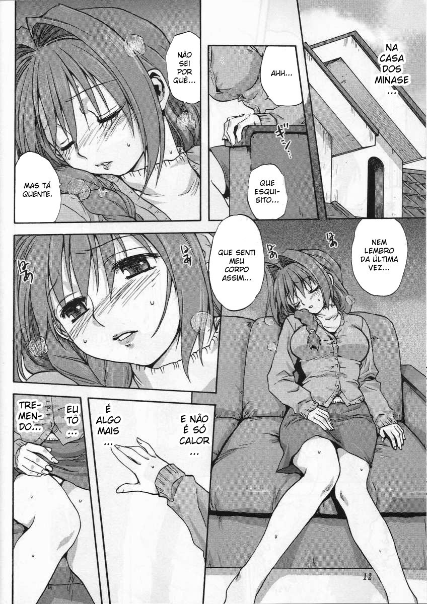 (C72) [Mitarashi Club (Mitarashi Kousei)] Akiko-san to Issho (Kanon) [Portuguese-BR] [BartSSJ] page 11 preview