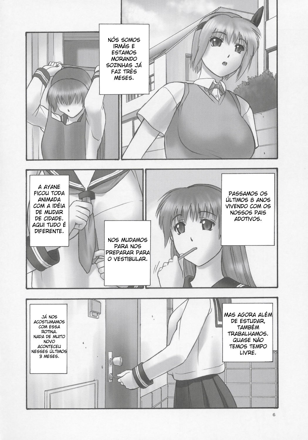 (C68) [Hellabunna (Iruma Kamiri)] REI - slave to the grind - CHAPTER 01: EXPOSURE (Dead or Alive) [Portuguese-BR] [BartSSJ] page 4 preview
