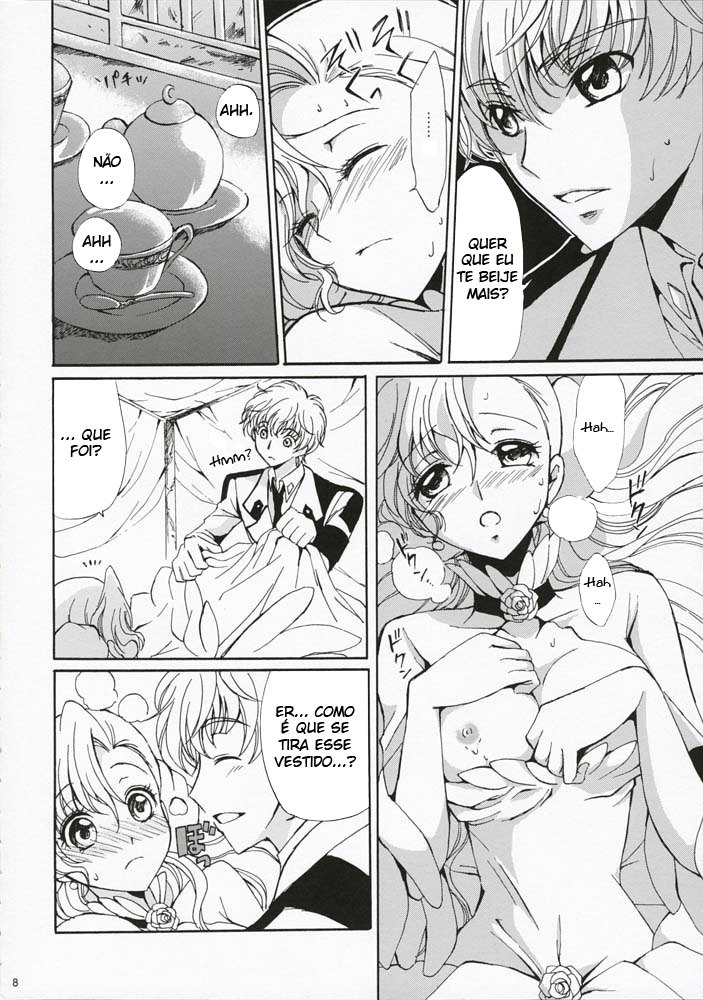 (Comic Creation 19) [Kurimomo (Tsukako)] Drowning (Code Geass: Lelouch of the Rebellion) [Portuguese-BR] [BartSSJ] page 7 preview