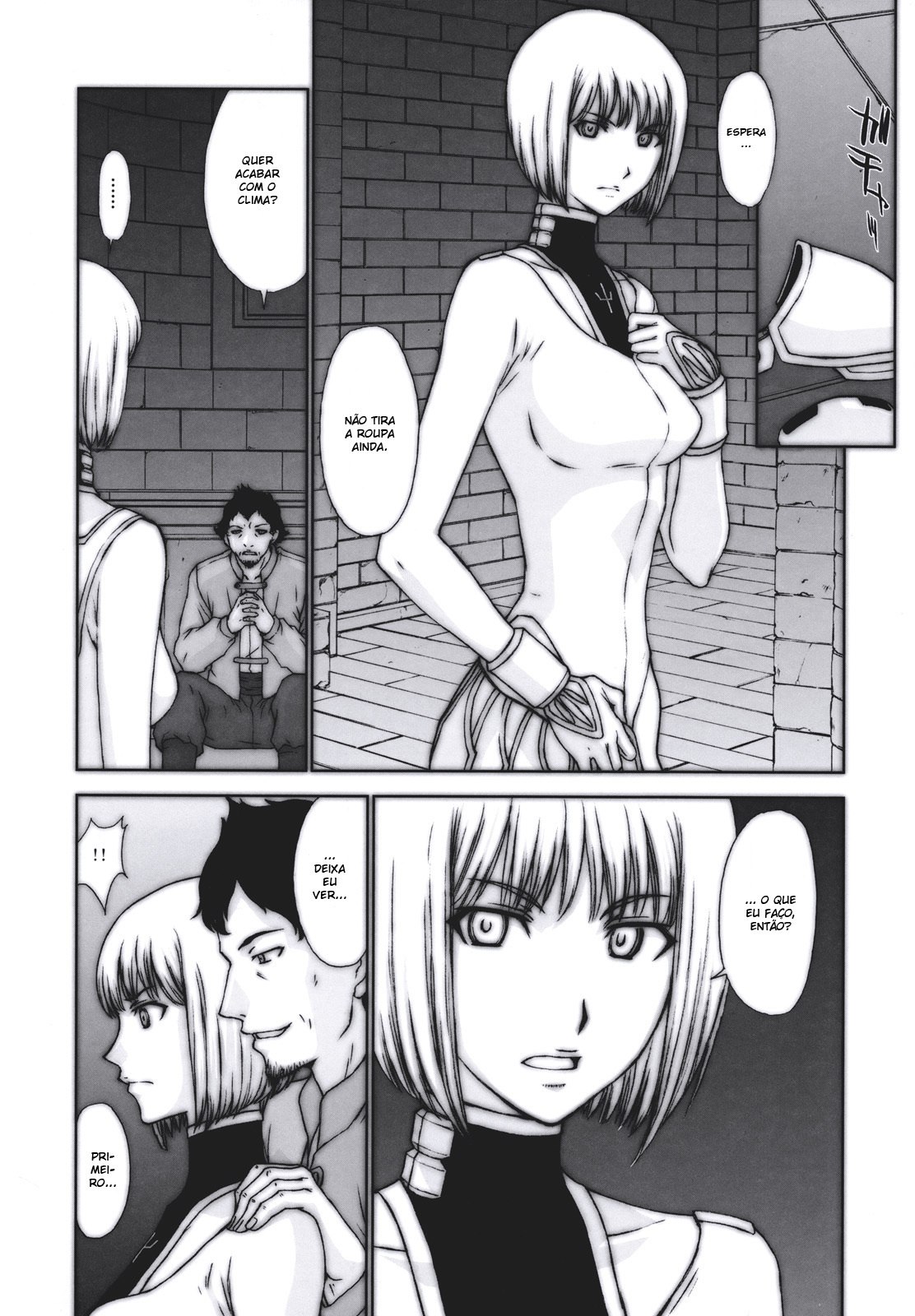 (C73) [Secret Society M (Kitahara Aki)] Doukoku no Ori (Claymore) [Portuguese-BR] [BartSSJ] page 5 preview