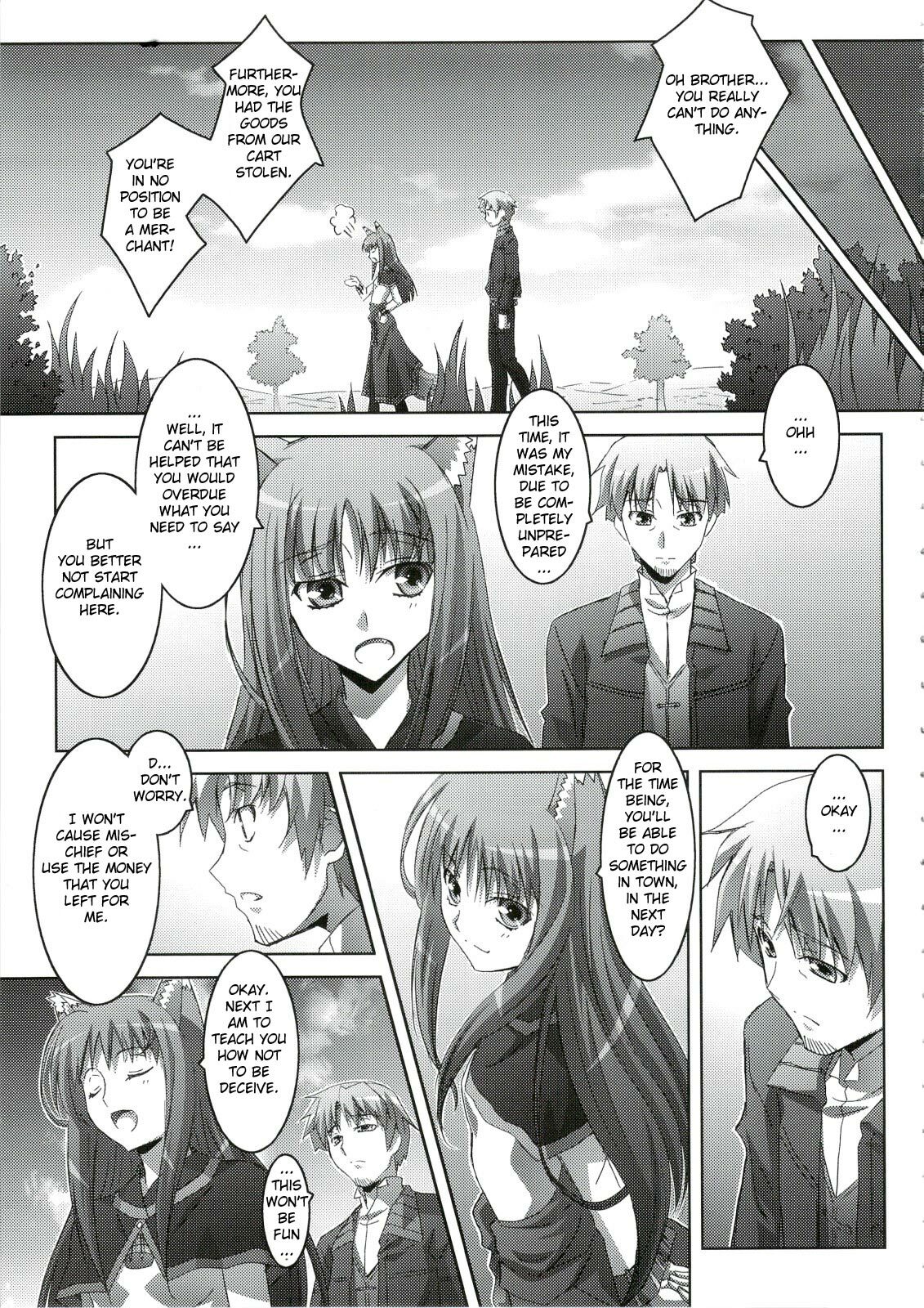 (C74) [Mahirutei (Izumi Mahiru)] Horon Hororon (Spice and Wolf) [English] [One of a Kind Productions] page 4 preview