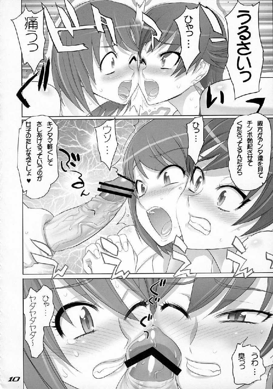 (C75) [DIGITAL ACCEL WORKS (INAZUMA.)] THE DOUBLE FACIAL +1 (Zettai Karen Children) page 9 preview