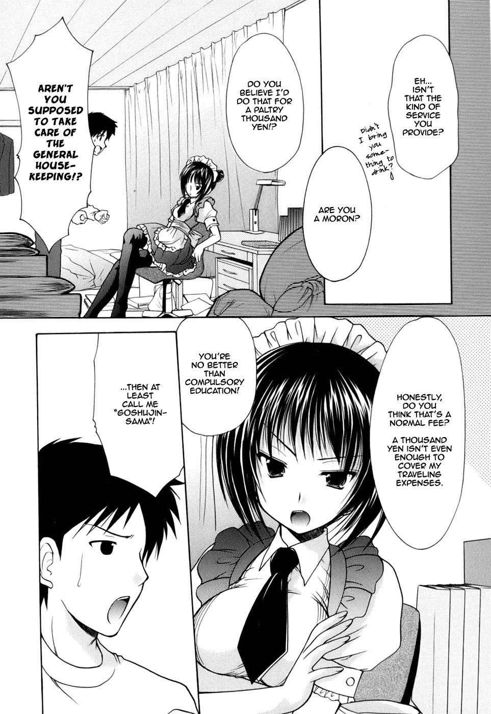 [Azuma Yuki] Goshujin-sama to Yobasetai! (Cheer Up!) [English] page 10 preview