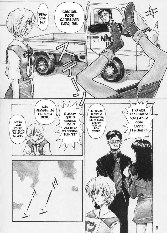 (C67) [TENGU NO TSUZURA (Kuro Tengu)] Asuka Trial (Neon Genesis Evangelion) [Portuguese-BR] [BartSSJ] page 5 preview