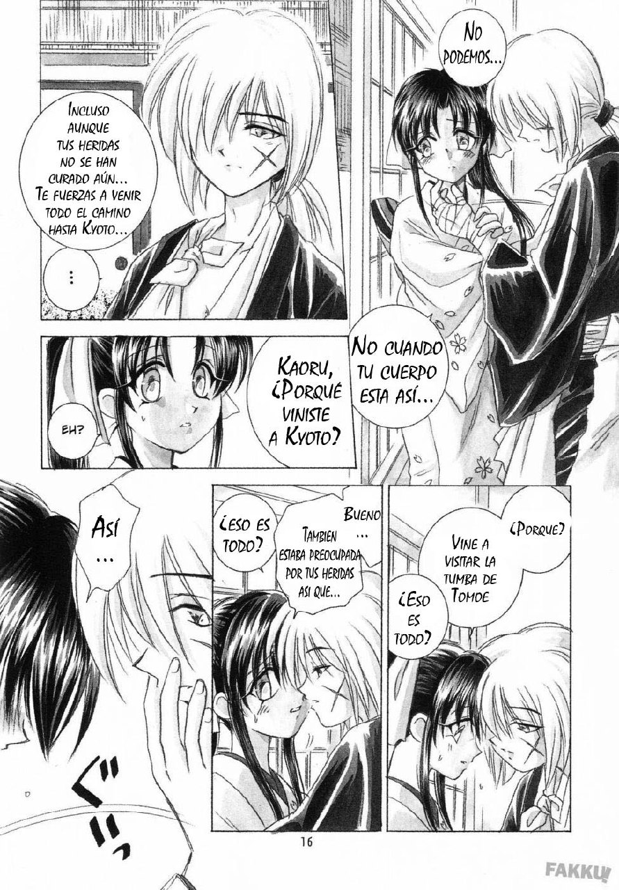 (C57) [Yamaguchirou (Yamaguchi Shinji)] Aitou XX (Rurouni Kenshin) [Spanish] page 8 preview